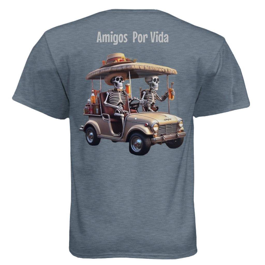 Heather Slate Blue - BACK