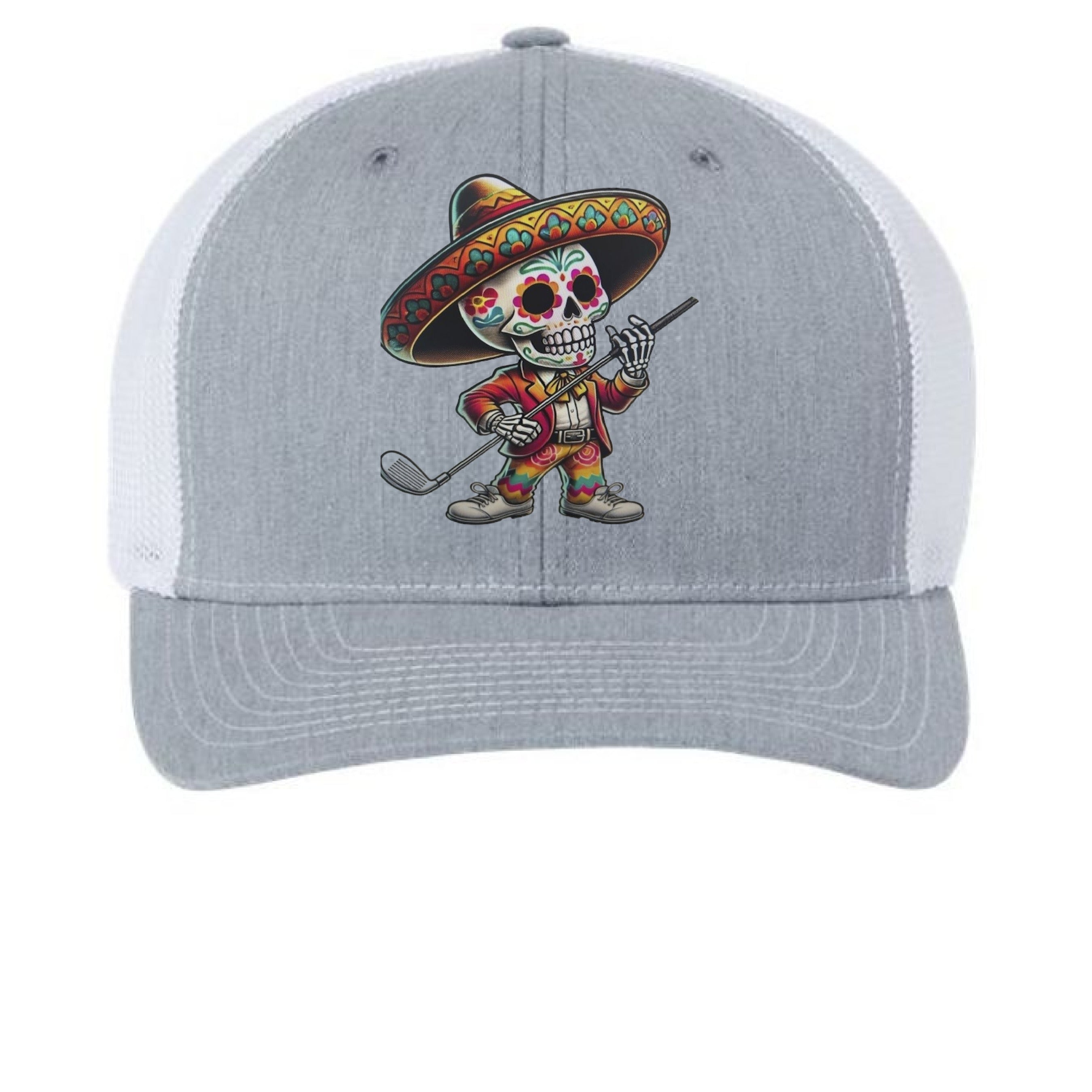 Heather Grey/ White - FRONT